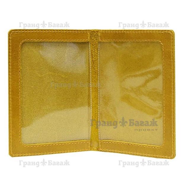 Обложка для автодокументов Apache ОВ-4-А/желт фото 4