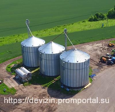 Силос с плоским дном (Зернохранилище) фото 1