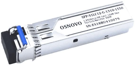 Модуль OSNOVO SFP-S1LC12-G-1310-1550 фото 1