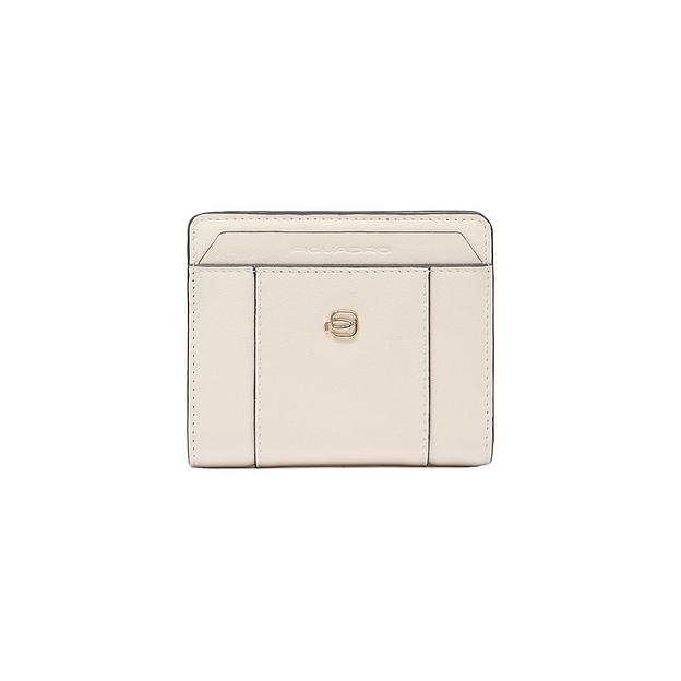 Кошелек женский Piquadro Circle, кожа натуральная, слоновая кость [pd6660w92r/bi] фото 1