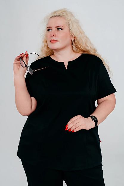 Блуза медицинская женская VF3-06.1-04-1, 65F+65F, опт фото 2