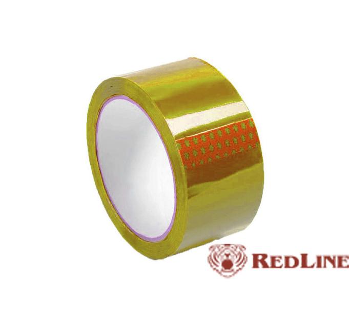 Скотч жёлтый RedLine 48х45х50 ОПТ фото 1