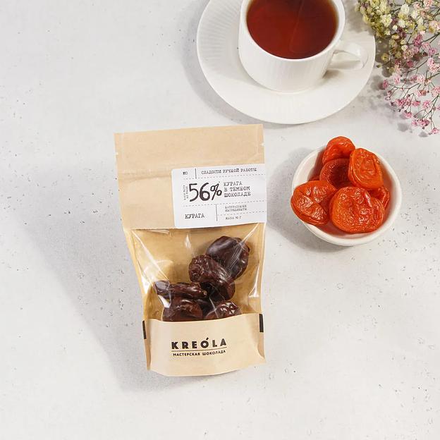 Курага в тёмном шоколаде Kreola 90 г, опт фото 5