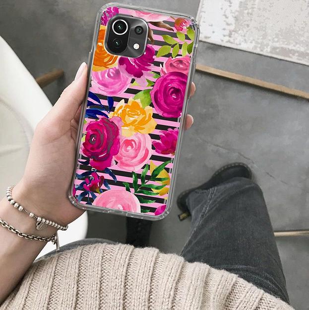 Чехол (клип-кейс) Gresso для Xiaomi Mi 11 Lite Air прозрачный/рисунок (GR17AAAE9767) фото 9