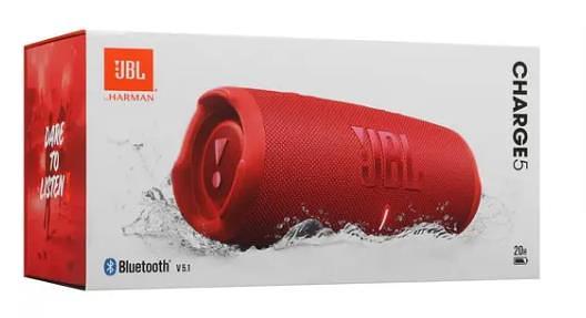 Портативная колонка 40W RED CHARGE 5 JBL фото 5