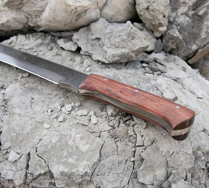 Мачете №1 из кованой стали 95Х18 фото 1