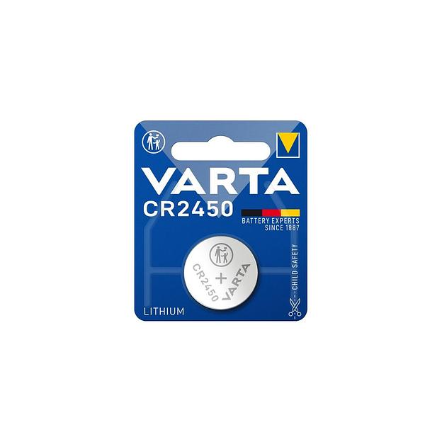 CR2450 Батарейка VARTA Electronics BL1, 1 шт. фото 1