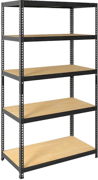 Стеллаж Практик SBL 200KD/120x45/5 пол.:5 разборная 2000x1200x450мм серый (S24499395509) фото 1
