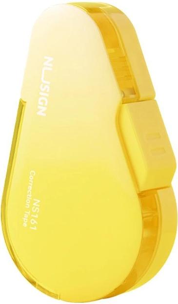 Лента коррект. Deli Nusign NS161GOLD 6мх5мм золотистый корпус белый фото 1