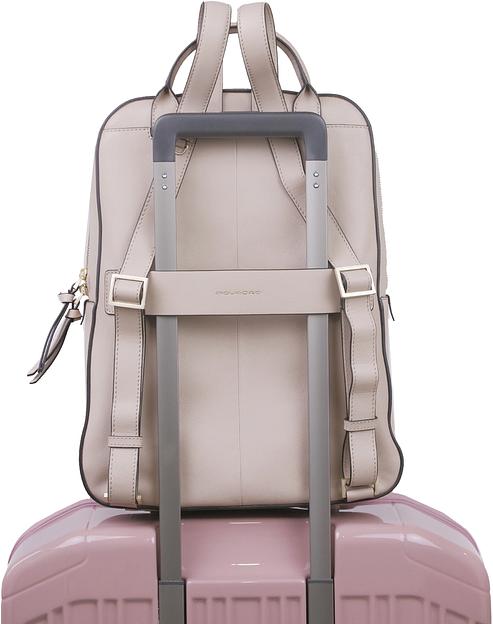 Рюкзак женский Piquadro Ashley CA6455W134/RO пудровый кожа фото 6