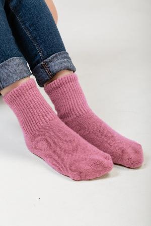 Носки детские из натуральной шерсти TOD Оймс цвет розовый фото 1