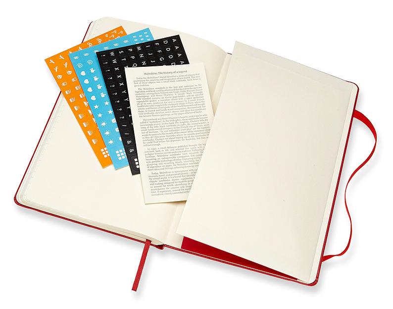 Еженедельник Moleskine ACADEMIC WKNT Large 130х210мм датир.18мес 208стр. красный фото 7