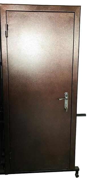 Дверь металлическая «Орех итальянский» фото 3