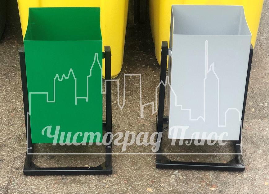 Урна уличная опрокидывающаяся фото 2