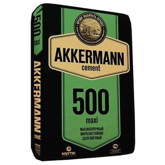 Цемент «Akkermann» M500 50 кг опт Удмуртия фото 1