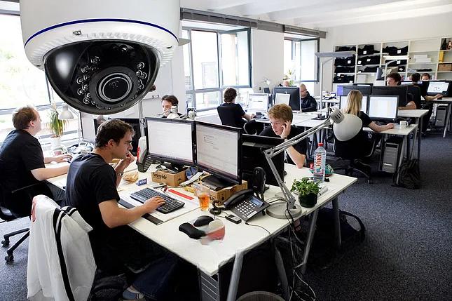 Установка видео-наблюдения в офисе фото 1