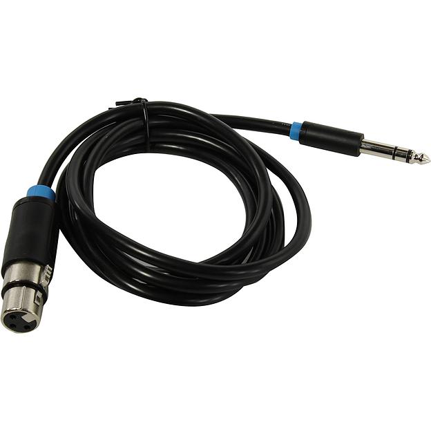 Кабель Vention аудио Jack 6.5 M/XLR F - 1.5м Кабель Vention jack 6.5 mm(m)/XLR(f) - 1.5 м (BBEBG) фото 4