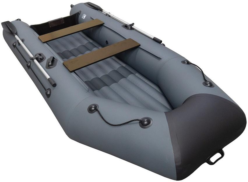Лодка Барс 3400 НДНД, габариты: 3400*1540*420 мм., цвет: графит-черный фото 1