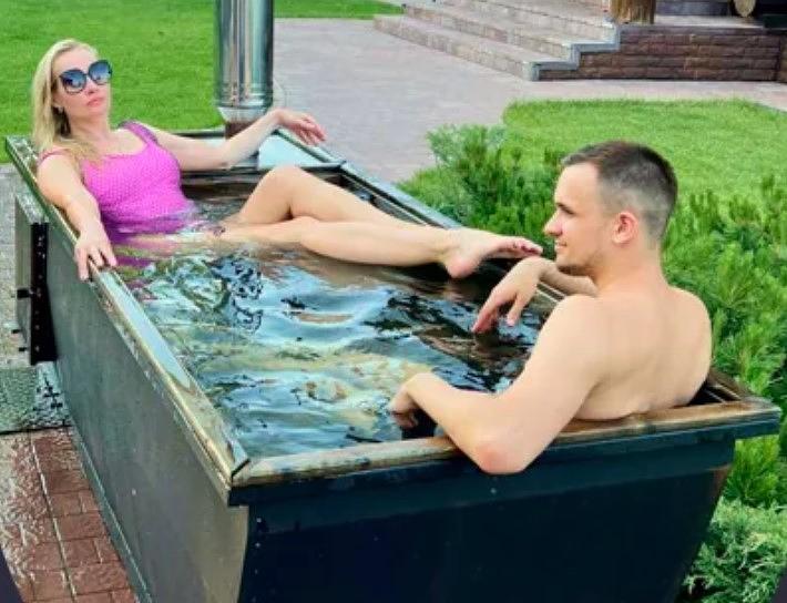 Чан-ванна «Фурако» на 2 человека, сталь 304 фото 2