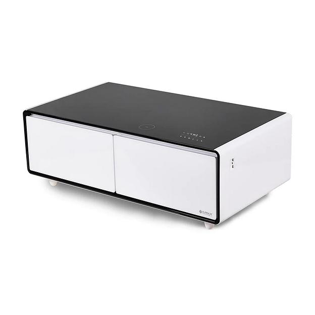 Умный кофейный столик с холодильником EUREKA TB135, White+Black фото 1