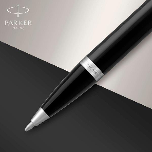 Ручка шариков. Parker IM Core K321 (CW1931665) Black CT M син. черн. подар.кор. фото 4