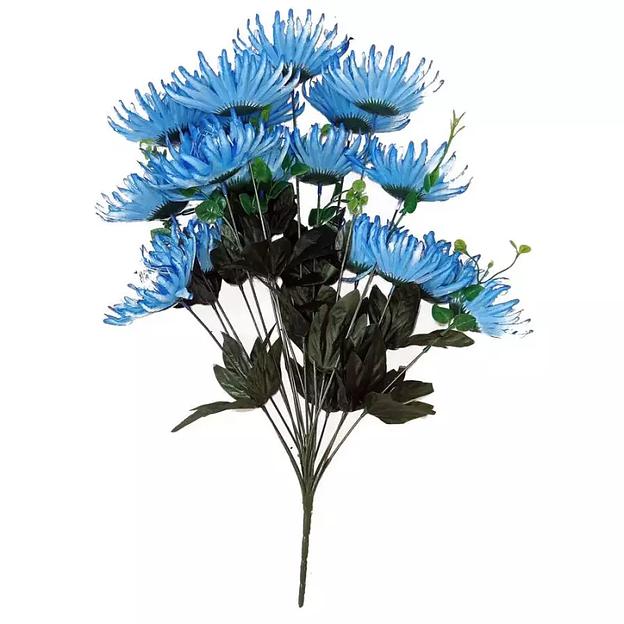 Букет с васильками 18 голов 54см 472-784 фото 2