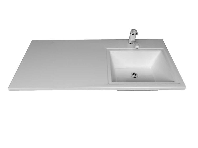 Раковина над стиральной машиной для ванной комнаты Марко «Марсал правая 100» ОПТ фото 2