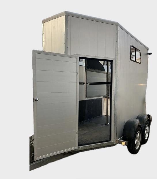 Прицеп-коневоз  Polygon-City Horse с пневматической платформой UpDown «Baltic-Mechanic» фото 1