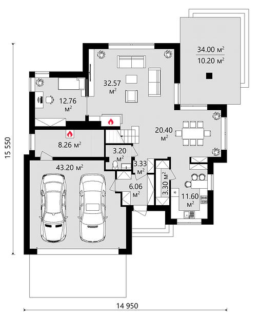Проект дома KDR – 121 фото 3