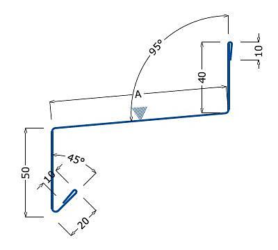 ФЭС-5 отлив цоколя, доборный элемент, опт фото 1