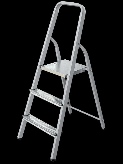 Стремянка стальная 3 ступени фото 10