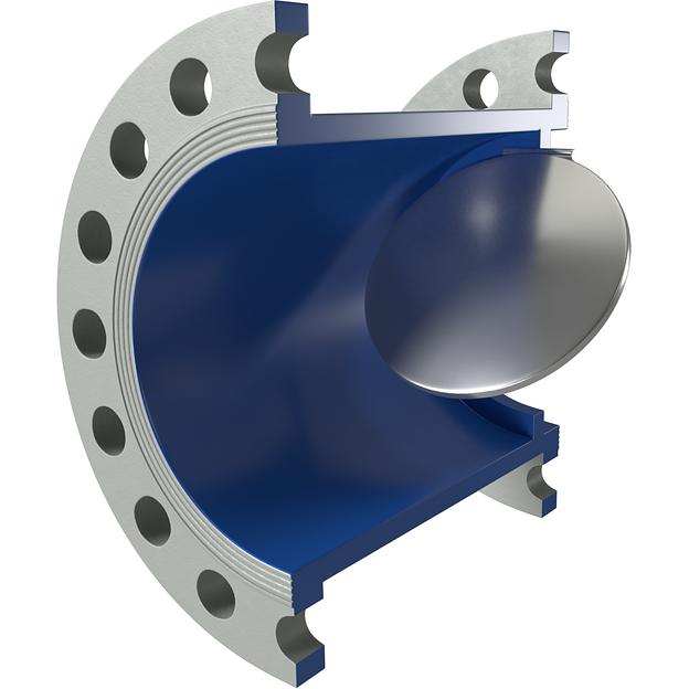 Клапаны обратные поворотные приварные 19с73нж, 19лс73нж, 19нж73нж фото 9