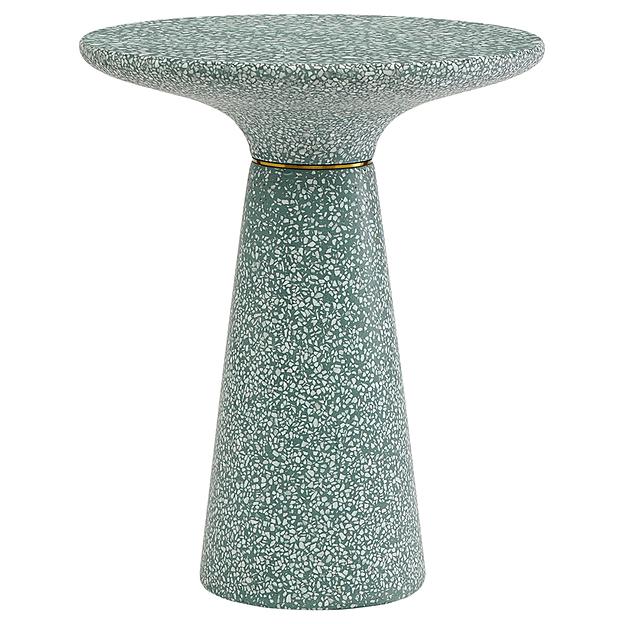 Столик кофейный Bayn, Ø45 см, зеленый фото 1