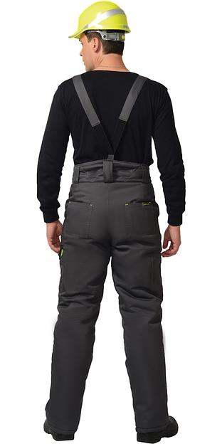 Костюм «Сириус-Ховард» зимний куртка и брюки, темно-серый ОПТ фото 4