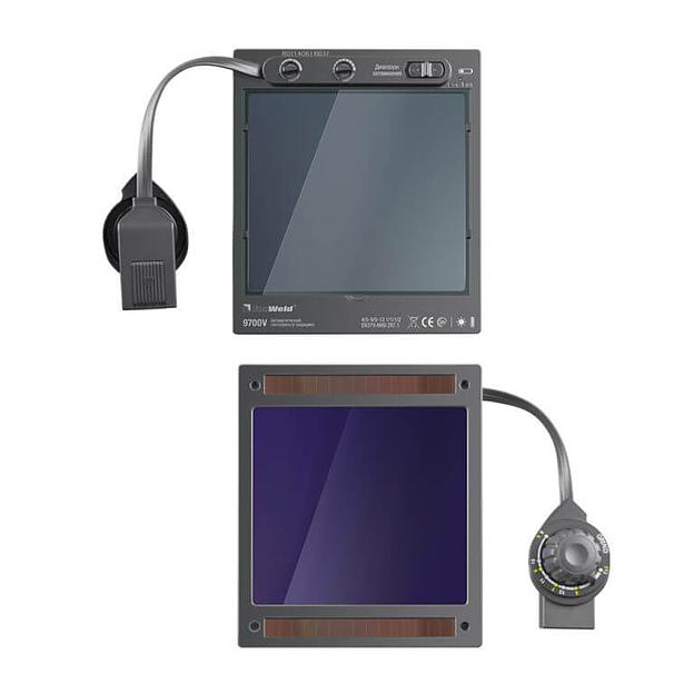 Светофильтр автоматический маски сварщика 9700V (Gefest Серебро) Foxweld 5320 фото 1
