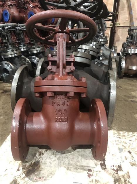 Задвижка клиновая 30лс15нж ДУ100 Ру40 фото 1