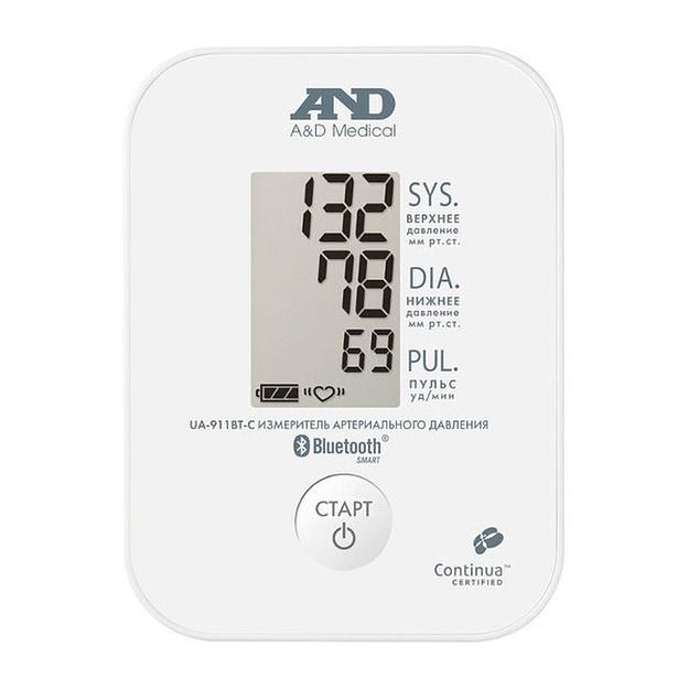 Тонометр автоматический A&D UA-911BT-C фото 2