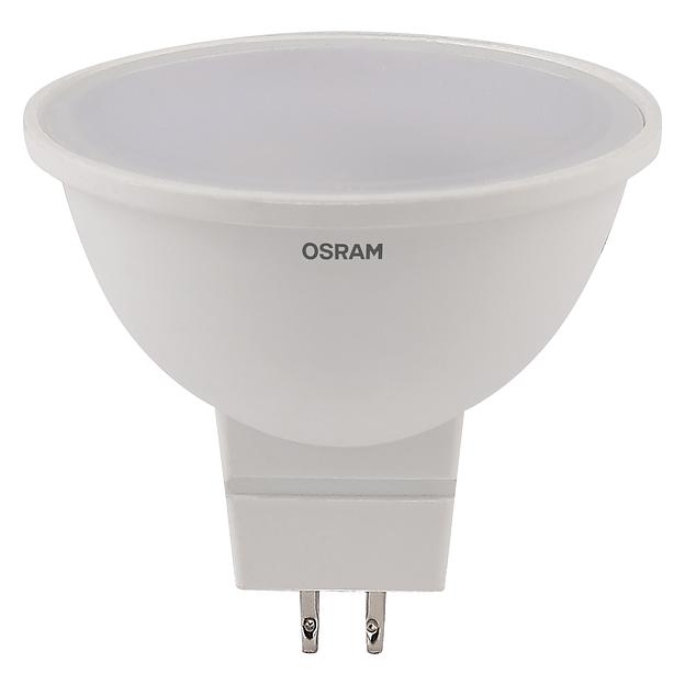 Лампа светодиодная LED 5 Вт GU5.3 6500К 400Лм спот 220 В (замена 35Вт) OSRAM фото 2