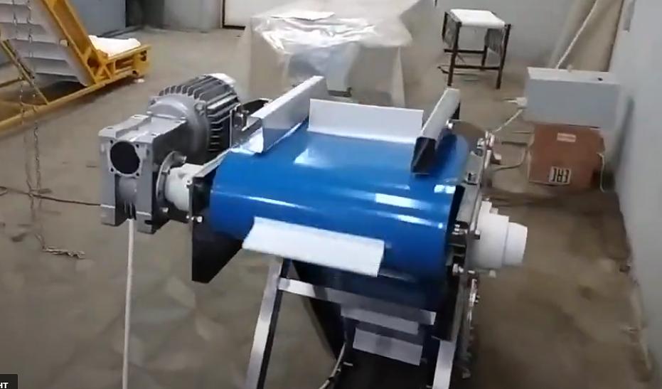 Фармацевтический ленточный конвейер нержавеющий мини фото 3