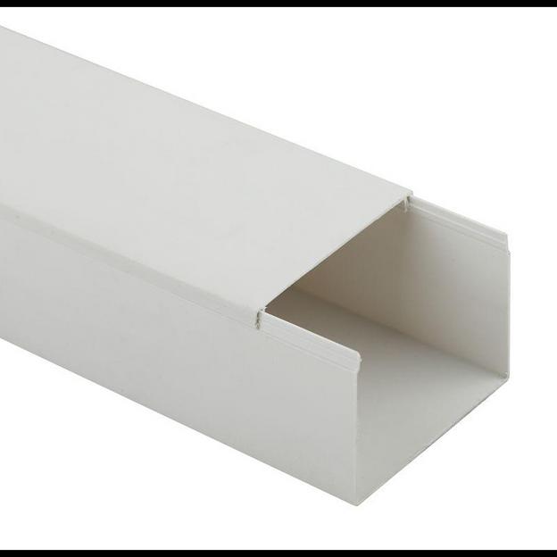 ЭРА Б0031140 Кабель-канал KK-W-80-40 80x40 белый, длина 2 м фото 1