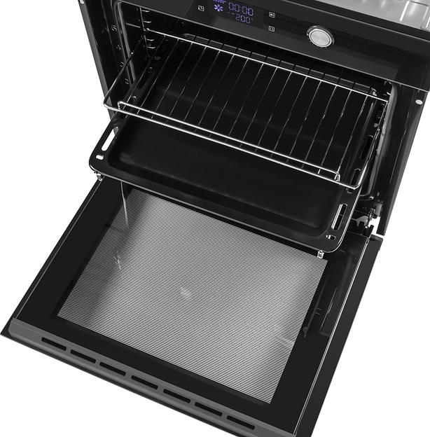 Духовой шкаф Электрический Maunfeld AEOH.749B черный/нержавеющая сталь фото 5