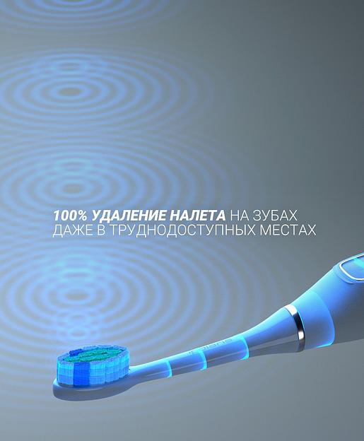 Зубная щетка электрическая Polaris PETB 0101 TC белый фото 6