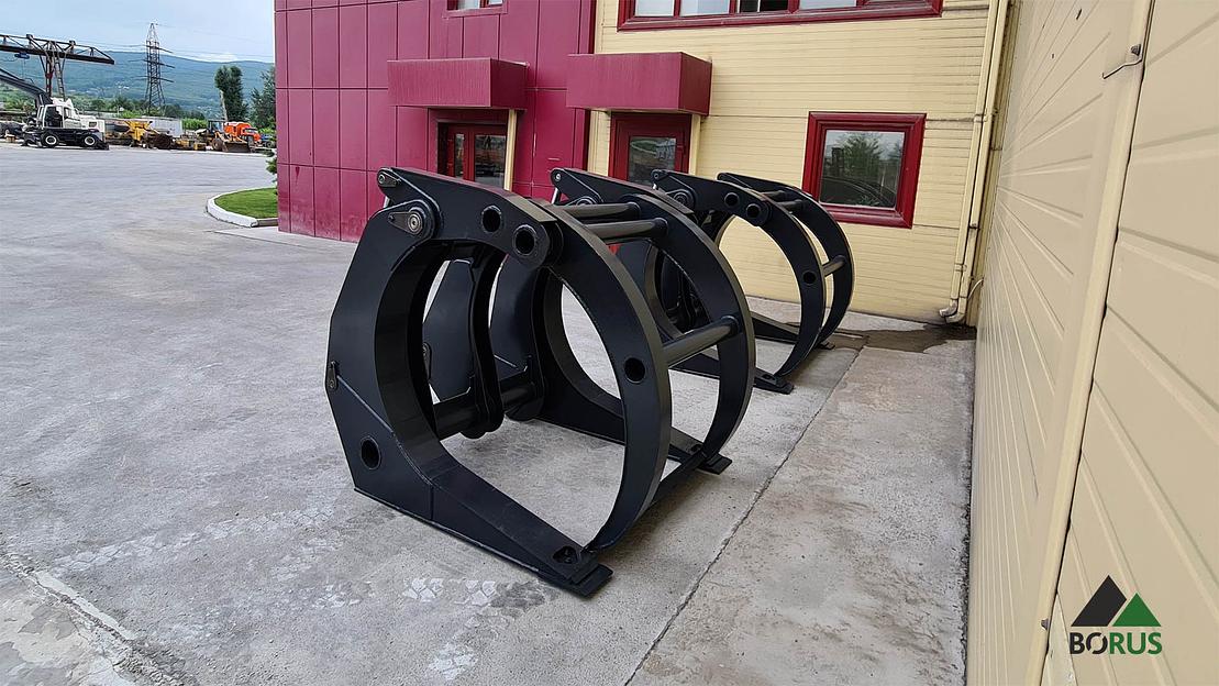 Лесозахват (бревнозахват) для фронтальных погрузчиков 3 или 5 т Jingong, Hyundai, Komatsu, Volvo, Doosan, SDLG, FOTON, LiuGong, XCMG, XGMA и др фото 3