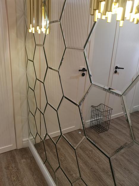 Зеркальное панно с фацетом фото 6