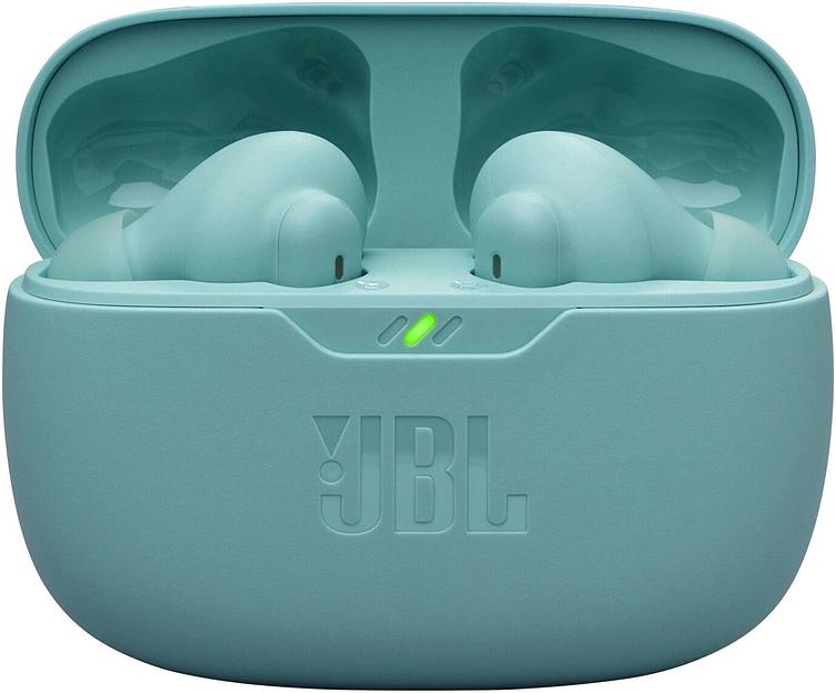 Гарнитура внутриканальные JBL Wave Beam синий беспроводные bluetooth в ушной раковине (JBLWBEAM2BLU) фото 6