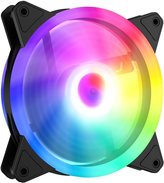 Вентилятор GMNG GG-CF120ARGB2-PWMBK 120x120x25mm 4-pin Ret фото 3