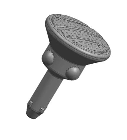 Соединительный штифт для соединения понтонов, короткий пластиковый фото 1