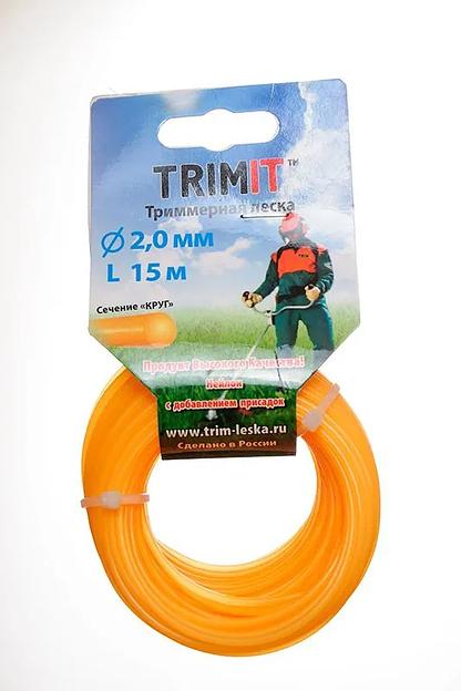Леска для триммера и газонокосилки d 2,0 мм круг длина 15 м комплект 5 шт Опт фото 1