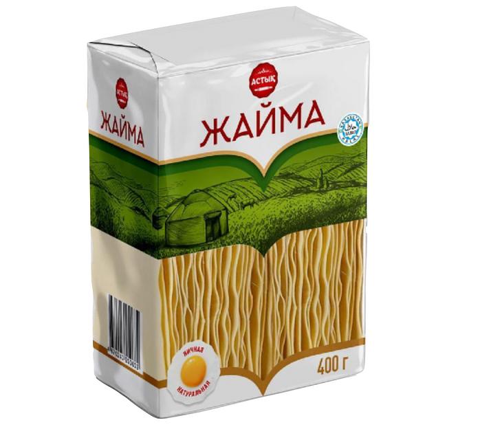 Лапша «Жайма» Астык брикет 400 г фото 1
