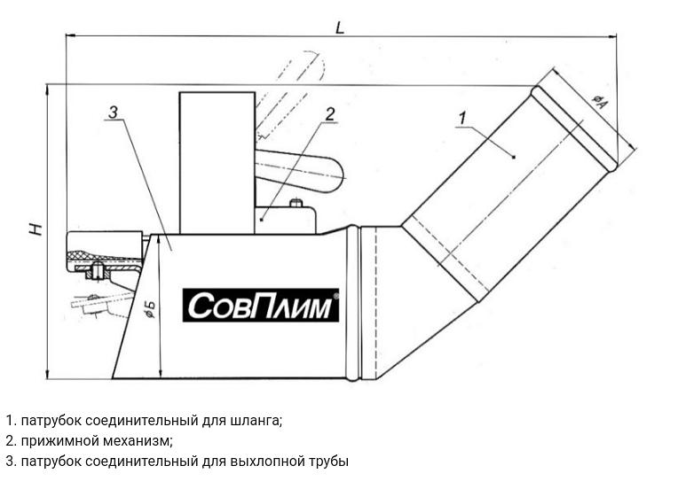 Газоприемная насадка MENG фото 6